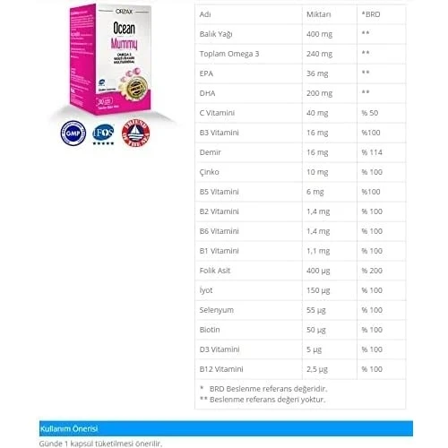 Ocean Mummy 30 Kapsül - Resim 3