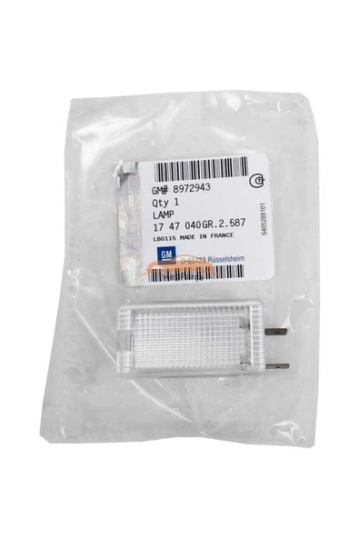Opel Vectra C Bagaj Iç Aydınlatma Lambası Orijinal Gm ürün görseli