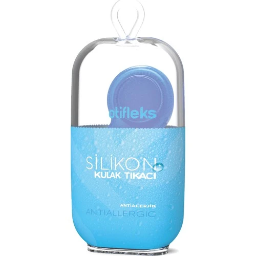 Otifleks Kulak Tıkacı Silikon 4lü ürün görseli 1