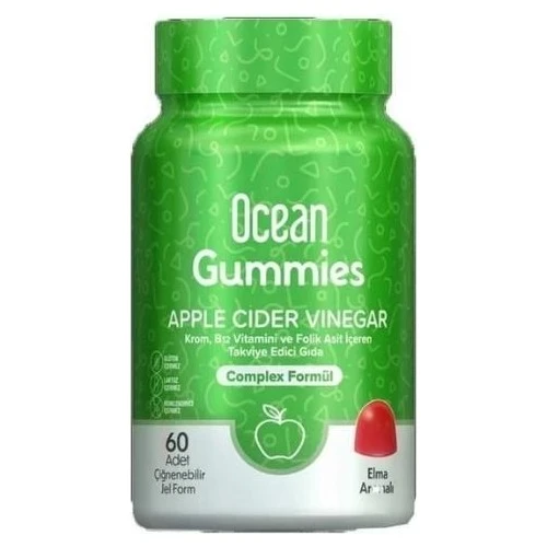 Ocean Gummıes Apple Cıder Vınegar Cığ. Jel Form ürün görseli 1