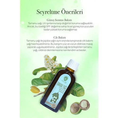 Panlife Tamanu Yağı 100 ml - Resim 4