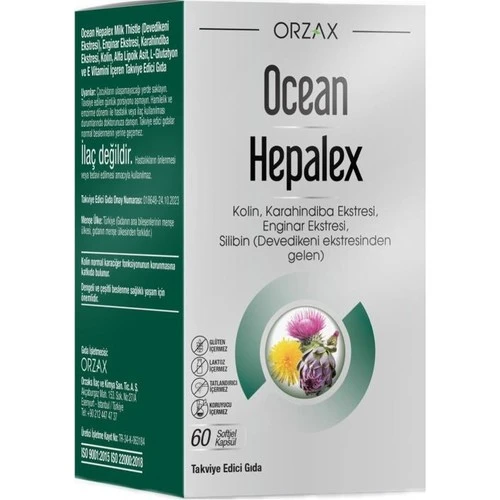 Ocean Hepalex 60 Softjel Kapsül ürün görseli 1