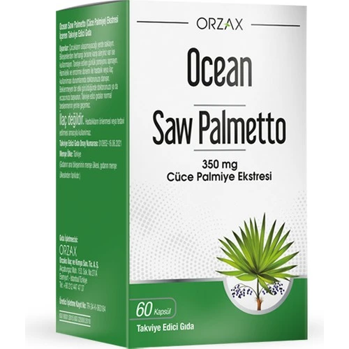 Ocean Saw Palmetto 350 mg 60 Kapsül ürün görseli 1