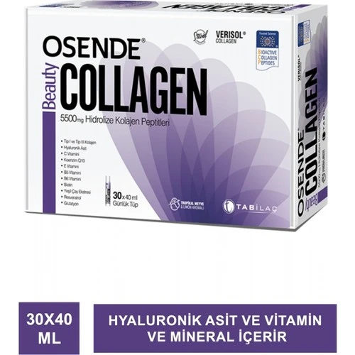 Osende Beauty Collagen 40 Ml X 30 Günlük Tüp ürün görseli