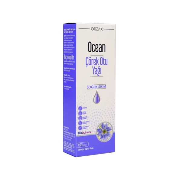 Ocean Çörek Otu Yağı Soğuk Sıkım 150 ml ürün görseli