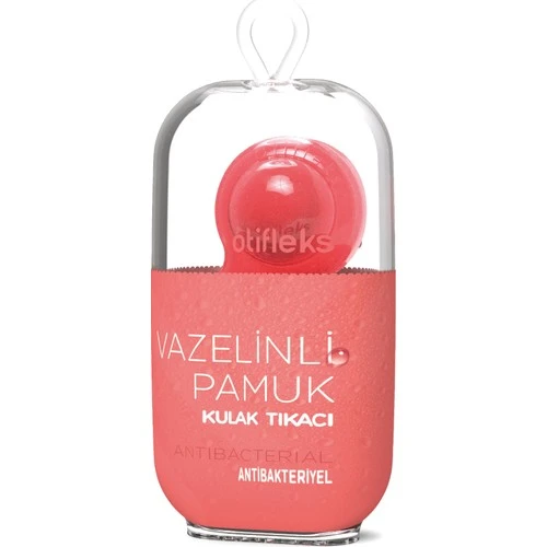 Otifleks Vazelinli Pamuklu Kulak Tıkacı 4lü ürün görseli 1