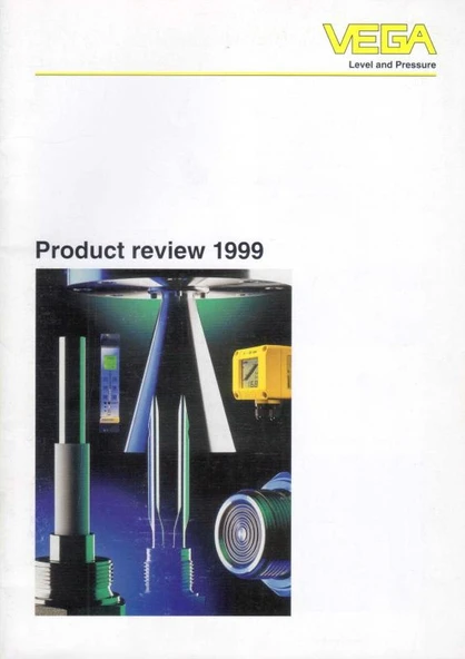 Vega Level and Pressure - Product Review 1999 - Kuşe Kağıda, Renkli, Resimli, İlk Baskısı ürün görseli 1