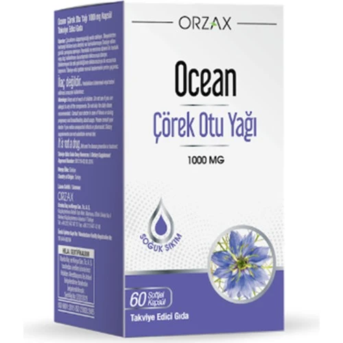 Ocean Corekotu Yagı 1000 Mg 60 Kapsul ürün görseli 1