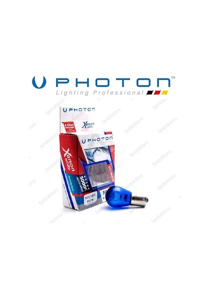 Photon P21W Naturel Cam Tek Duy Beyaz Işık Ampul  (2 Adet) Takım - 1