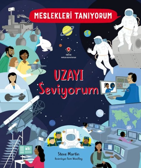 Meslekleri Tanıyorum Uzayı Seviyorum ürün görseli 1