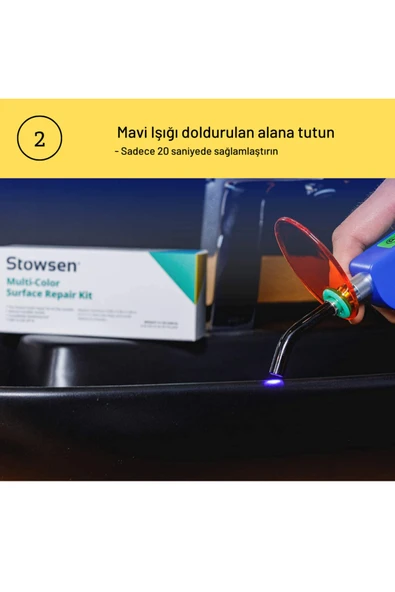 Stowsen Çok Renkli Yüzey Tamir Kiti - Resim 3