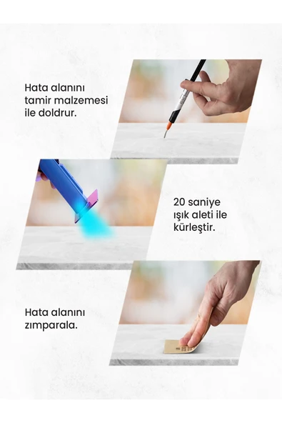 Stowsen Granit Mermer ve Taş Yüzey Tamir Takımı - Resim 2