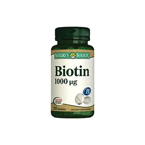 Natures Bounty Biotin 1000 ug 100 Tablet ürün görseli