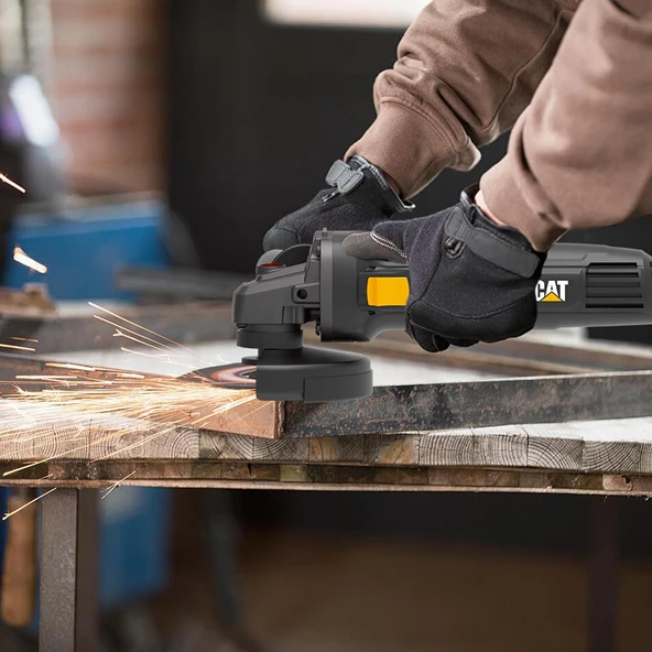 CAT DX3090 720Watt 125mm Profesyonel Avuç Taşlama + DA09052 Genel Amaçlı Elmas Kesme Diski - 5