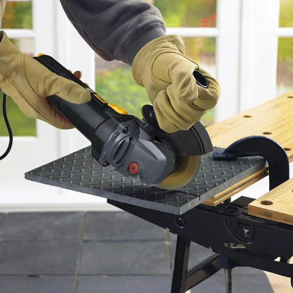 CAT DX3090 720Watt 125mm Profesyonel Avuç Taşlama + DA09052 Genel Amaçlı Elmas Kesme Diski - 6