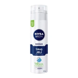 Nivea Tıraş Jeli Hassas Ciltler İçin 200 ml ürün görseli