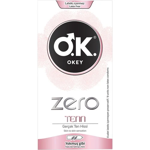 Okey Prezervatıf Zero Tenn 8 Lı - Resim 2