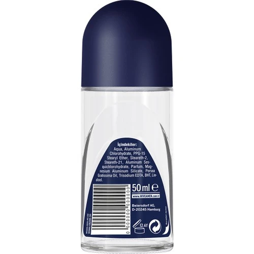 Nivea Men Dry Fresh Roll-On 50 ml - Resim 2