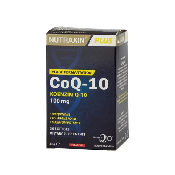 Nutraxın Koenzım Q-10 100 Mg 30 Kap ürün görseli