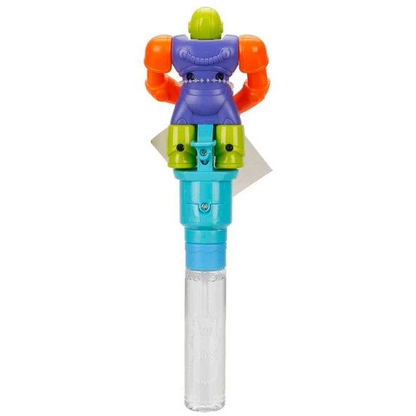 Robot Figürlü Su Oyunu - Baloncuk Oyunu - 625P - Yeşil Kasklı - 4