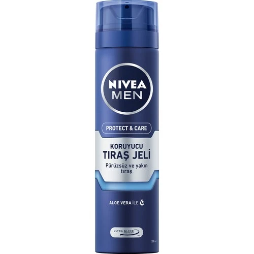 Nivea Tıraş Jeli Men Protect Care Tahriş Önleyici 200 ml - Resim 2