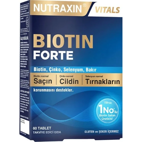 Nutraxın Bıotın Forte 60 Tab ürün görseli