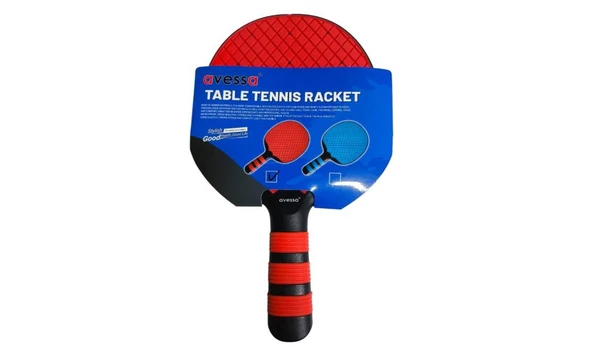 Avessa Rak-1400 Rubber PP Masa Tenis Raketi Kırmızı - 3