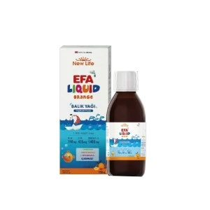 New Life EFA Liquid Orange 150 ml ürün görseli