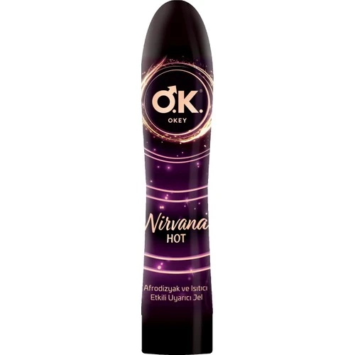 Okey Kayganlastirici Jel Nirvana Hot 100 Ml - Resim 2