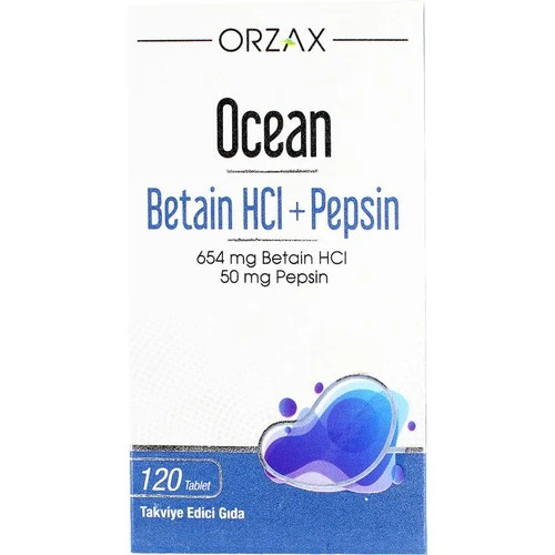 Ocean Betaın Hcl+Pepsın 120 Tablet - Resim 2