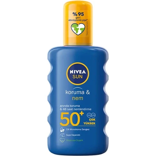 Nivea Sun Koruma  Nem Nemlendirici Güneş Spreyi SPF50+ 200 ml ürün görseli