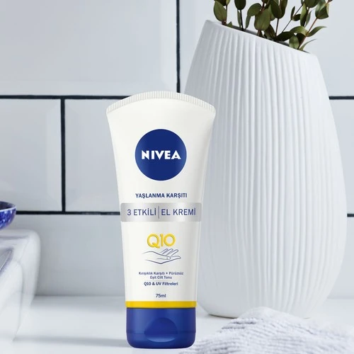 Nivea Q10 Plus El Kremi Yaşlanma Karşıtı 75 ml - Resim 4