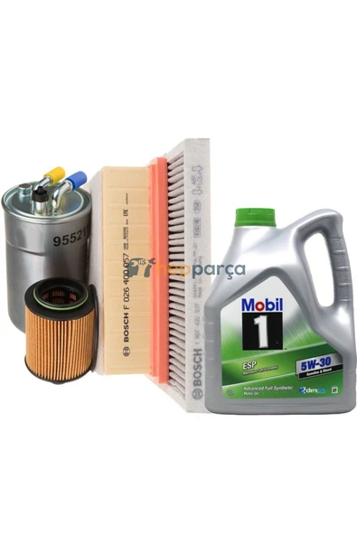 Opel Corsa D 1.3 Dizel Euro5 Mobil Yağ Bosch Filtre Bakım Seti ürün görseli