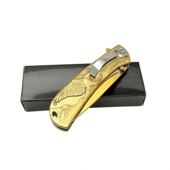 Kartal Gold Çift Çakı Sibirya S-2062A 20 CM - Resim 2