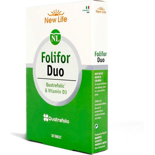 New Life Folifor Duo 30 Tablet ürün görseli