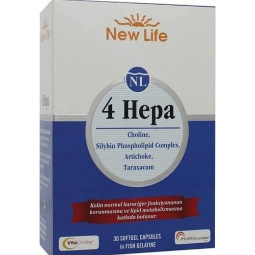 New Life 4 Hepa 30 Softgel Kapsül ürün görseli