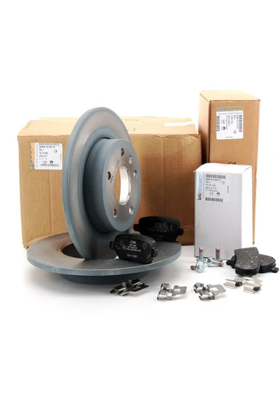 Opel Astra H 5 Bijon Arka Fren Disk Ve Balata Takımı Orijinal Gm (93190173) ürün görseli