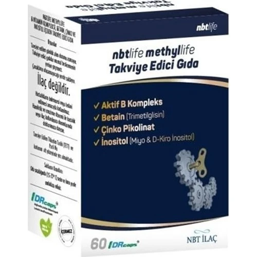 NBT Life Methyllife 60 Kapsül ürün görseli