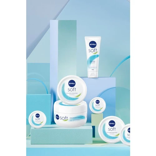 Nivea Krem Soft Vazo 200 ml - Resim 2