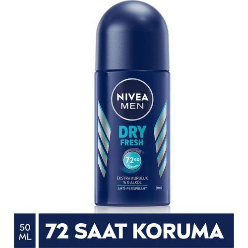Nivea Men Dry Fresh Roll-On 50 ml ürün görseli
