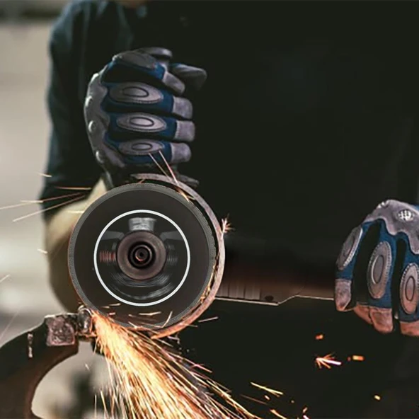 CAT DX3090 720Watt 125mm Profesyonel Avuç Taşlama + DA09052 Genel Amaçlı Elmas Kesme Diski - 10