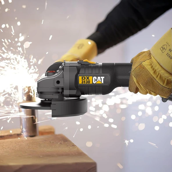 CAT DX3130B 18Volt 125mm Kömürsüz Profesyonel Avuç Taşlama (Akü Dahil Değildir) - 7