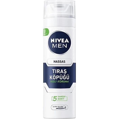 Nivea Hassas Ciltler İçin Tıraş Köpüğü 200 ml ürün görseli