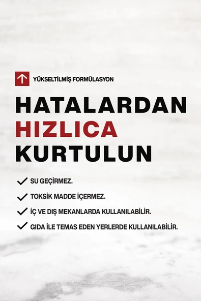 teknotrust Seramik, Akrilik, Vitrifiye, Porselen, Granit, Fayans, Mermer Ve Yüzey Tamir Kiti - Resim 2