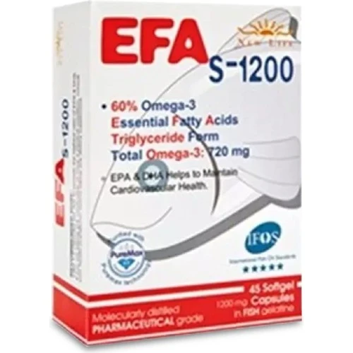 New Life EFA S-1200 mg 45 Kapsül ürün görseli