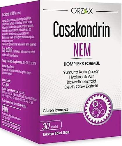 Cosakondrin Nem 30 Tablet ürün görseli
