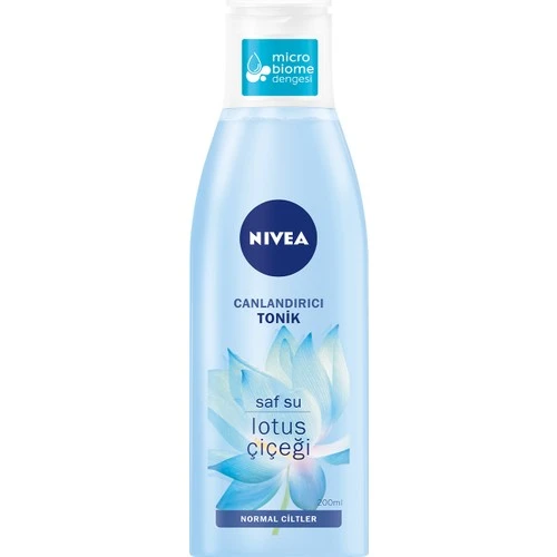 Nivea Tonik Canlandırıcı Normal Ciltler Lotus Çiçeği 200 ml - Resim 2