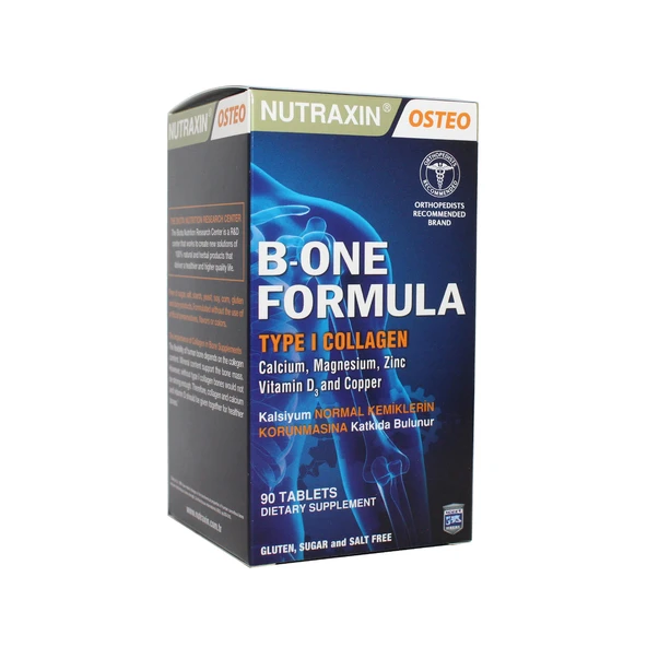 Nutraxin Calcium Magnesium Plus Collagen B 90 TABLET ürün görseli