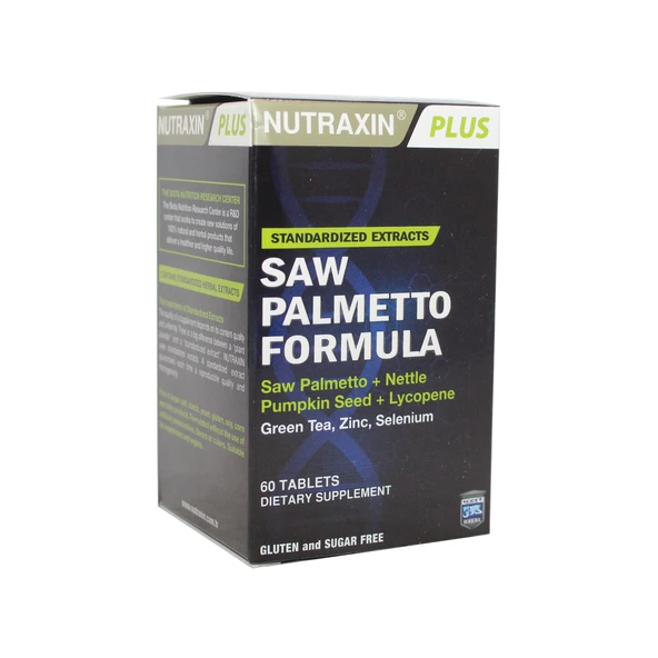 Nutraxin Saw Palmetto Formula 60 Tablet ürün görseli