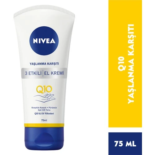 Nivea Q10 Plus El Kremi Yaşlanma Karşıtı 75 ml ürün görseli